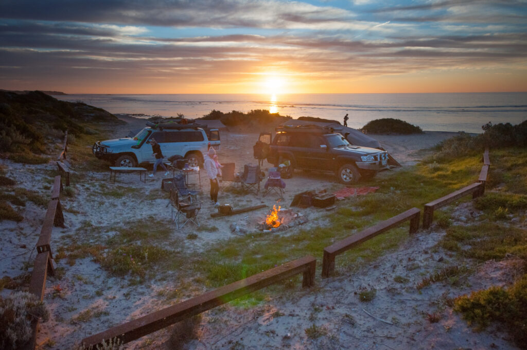 Beach Front Camping at Gleesons Landing