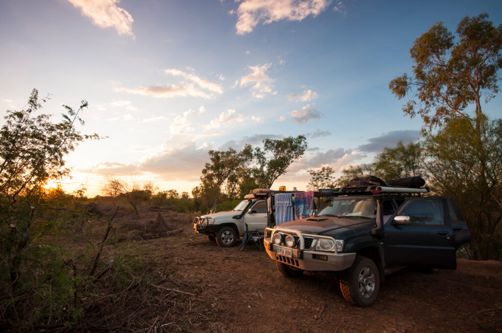 Camping on the Ord River