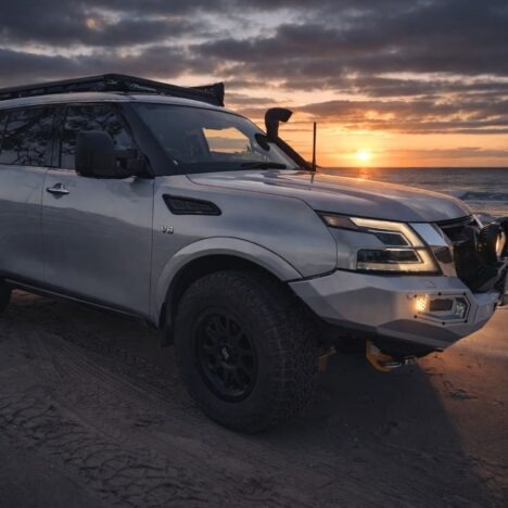 We bought a 180 degree awning